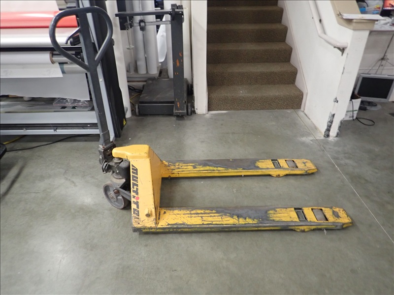 (2) MULTITON 5,500 LB CAP. PALLET JACKS KELTECH ONLINE ONLY James