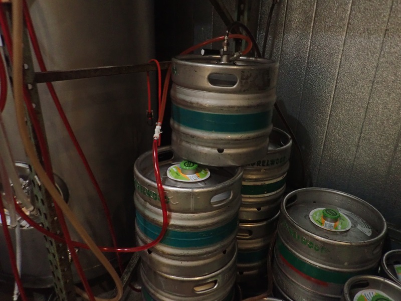 (60+/) S/S 1/4 BARREL KEGS LAURELWOOD BREWING CO. ONLINE AUCTION