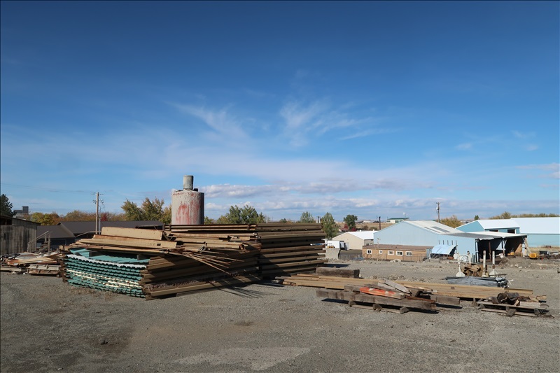 APPROX. 16'17'H X 31'W X 80'L DISMANTLED HANGER BUILDING W/ENGINEERED