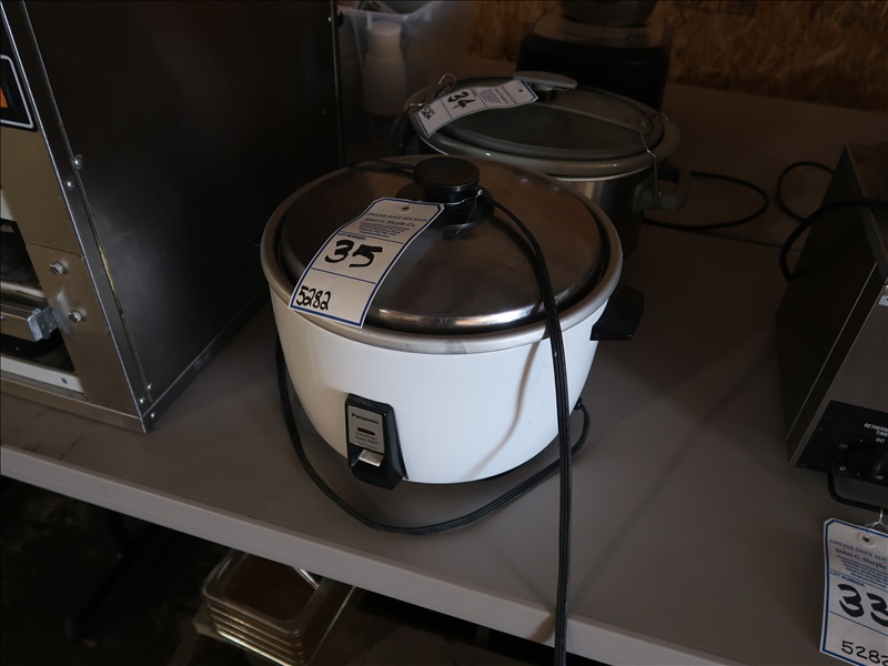 PANASONIC SR42HZP RESTAURANT EQUIPMENT ONLINE AUCTION James G