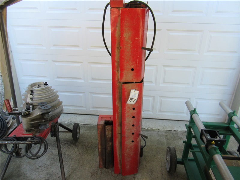 LOT, (1) GB ELECTRICAL BHB560 PVC BENDER, 1/2" 6" CAP, 230V & (1) GB