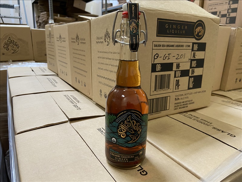 SALISH SEA GINGER LIQUEUR SALISH SEA ORGANIC LIQUEURS ONLINE