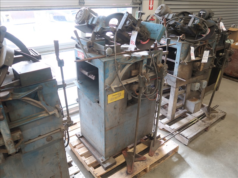 ARMSTRONG 2.L.H. SAW GRINDING MACHINE SHOP EQUIPMENT ONLINE AUCTION
