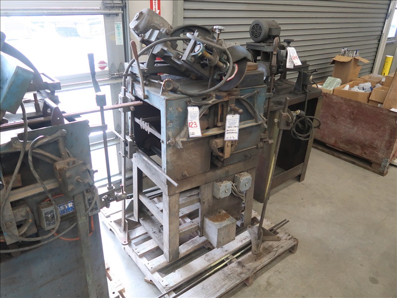 ARMSTRONG 2.L.H. SAW GRINDING MACHINE SHOP EQUIPMENT ONLINE AUCTION