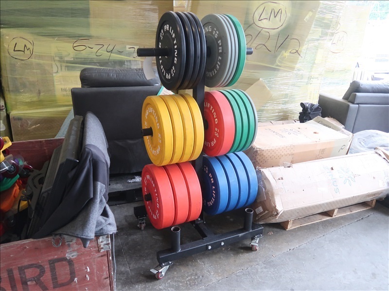 GYM PHOTOS POLICE SEIZURES, COINS, MEMORABILIA AND GYM EQUIPMENT