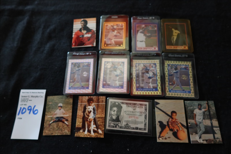 KEN GRIFFEY JR. PLAYBALL PROMOTIONAL CARDS, PEPSI CARDS, INSERT CARDS