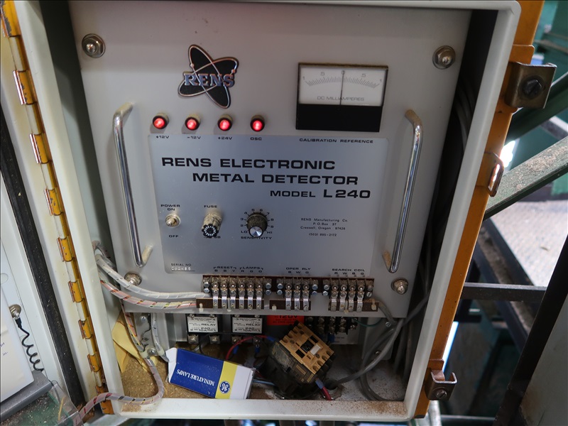 RENS L240 METAL DETECTOR SWANSON GROUP GLENDALE SAWMILL LIVE
