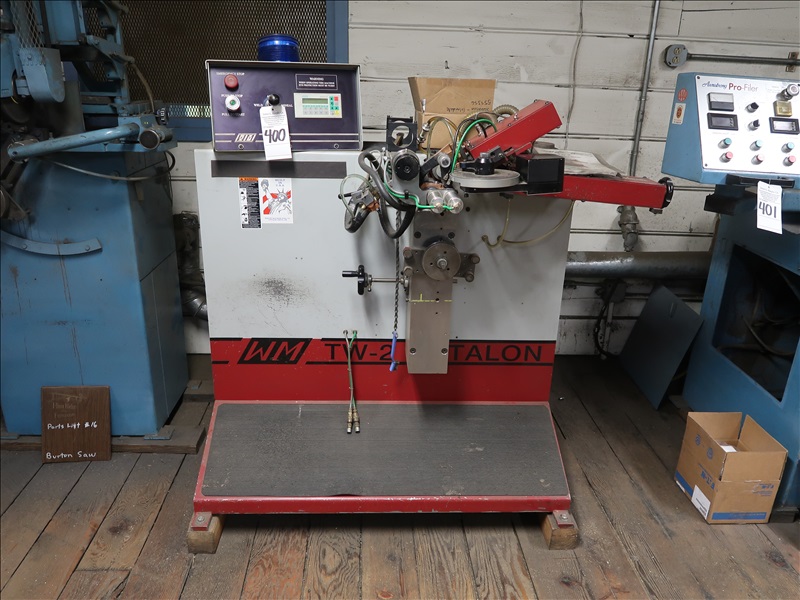 WRIGHT MACHINE TALON TW2 AUTO TIP WELDER SWANSON GROUP GLENDALE