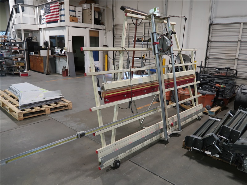 SAFETY SPEED CUT TRADEMARX SIGN LIVE AUCTION James G. Murphy Co.