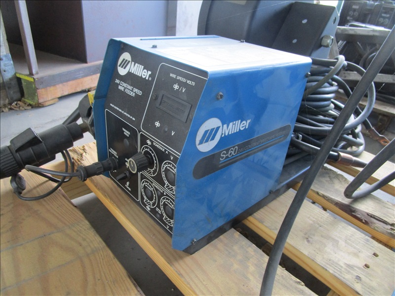 (5) MILLER S60 24V CONSTANT FEED WIRE FEEDERS VAN DOREN SALES INC