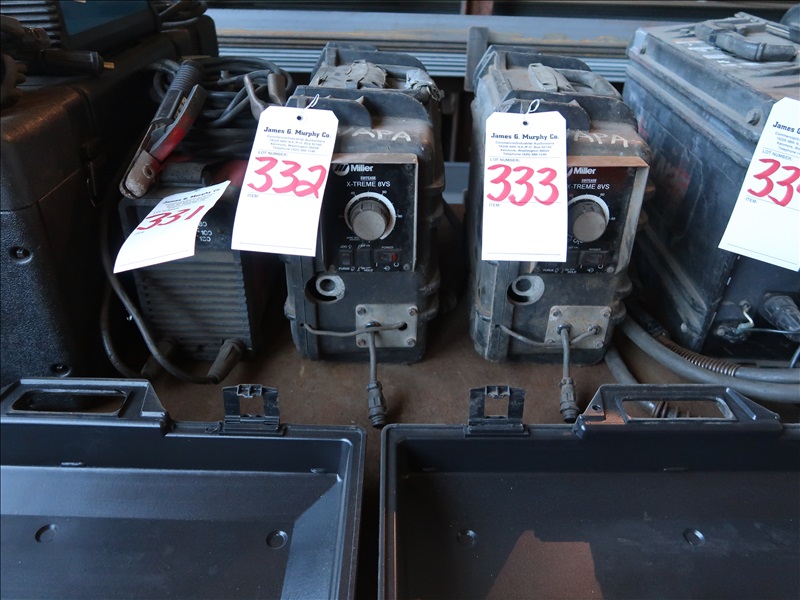 MILLER XTREME 8VS VIGOR ONLINE AUCTION James G. Murphy Co.