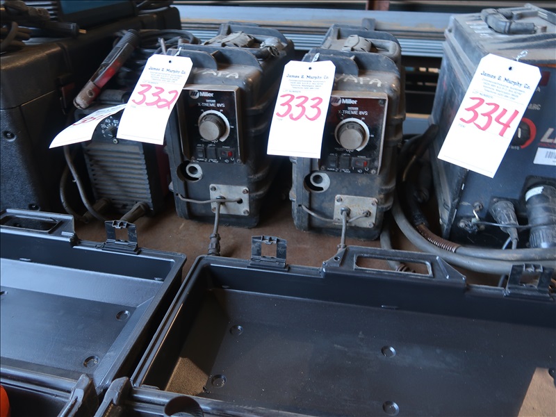 MILLER XTREME 8VS VIGOR ONLINE AUCTION James G. Murphy Co.