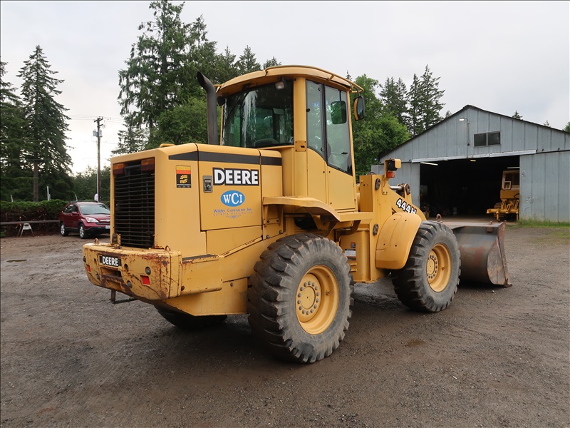 1998 JOHN DEERE 444H WILDER CONTRACTOR INC ONLINE AUCTION James G