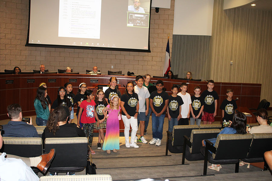 City recognizes student council Murphy Monitor