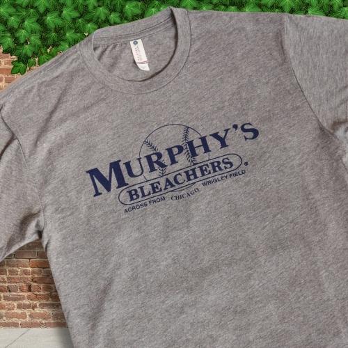 Murphy's Bleachers Grey logo shirt Murphy's Bleachers Chicago's