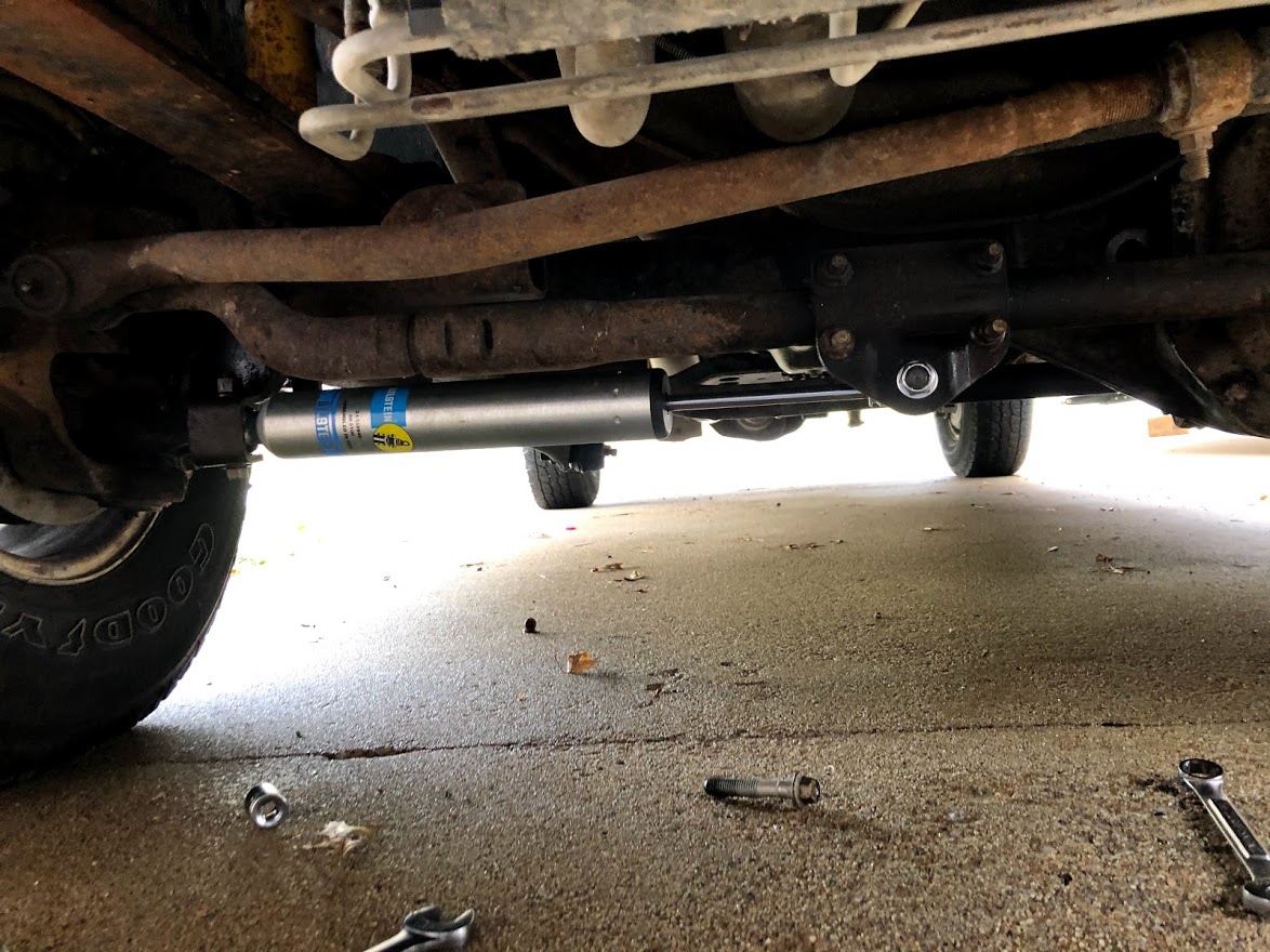 Ford Excursion Suspension Refresh Steering Stabilizer MurphysonaRoll