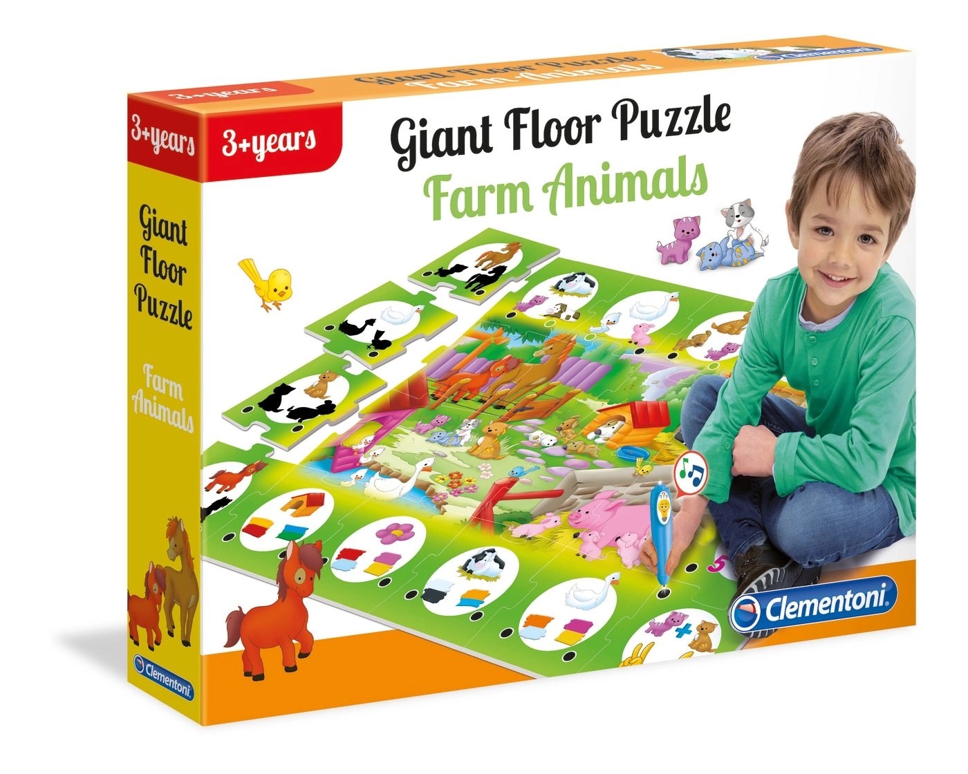 GIANT FLOOR PUZZLE FARM ANIMALS