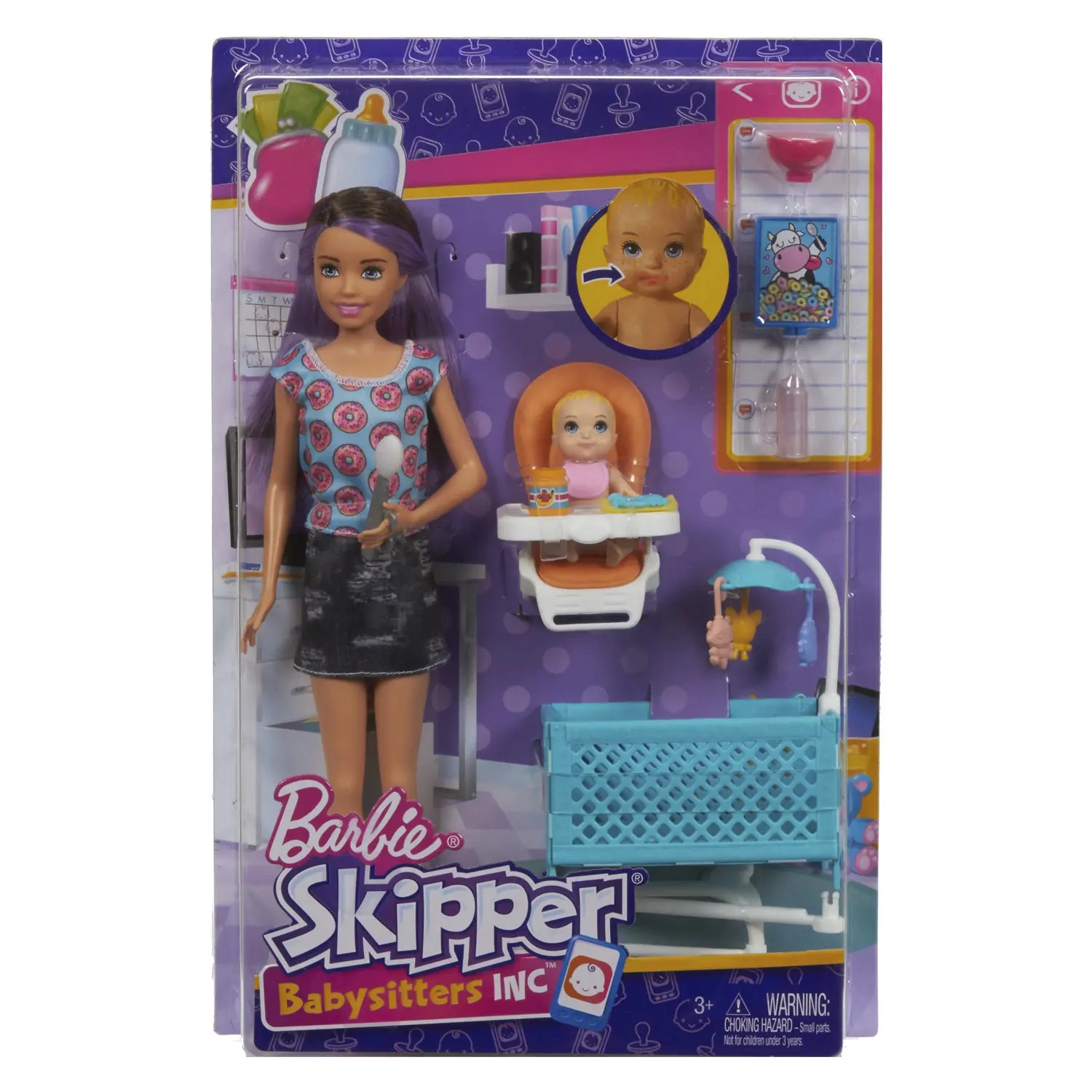 BARBIEBABYSITTERHIGHCHAIRSET