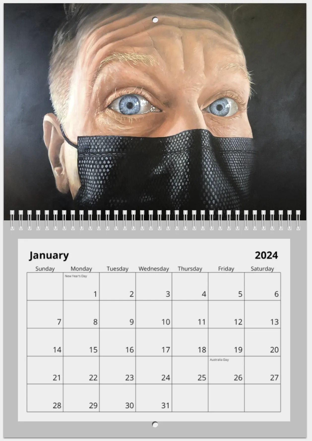 2024 Murray Charteris Art Calendar Murray Charteris Art