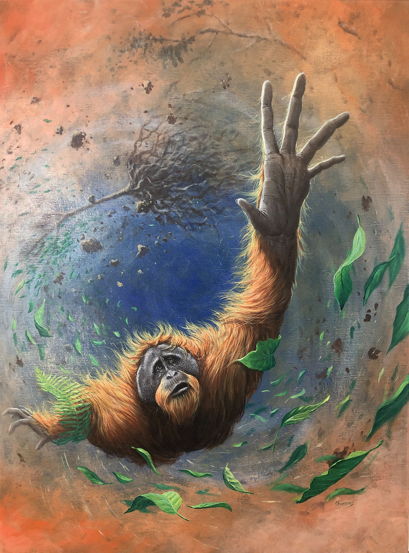 Reaching Out Murray Charteris Art