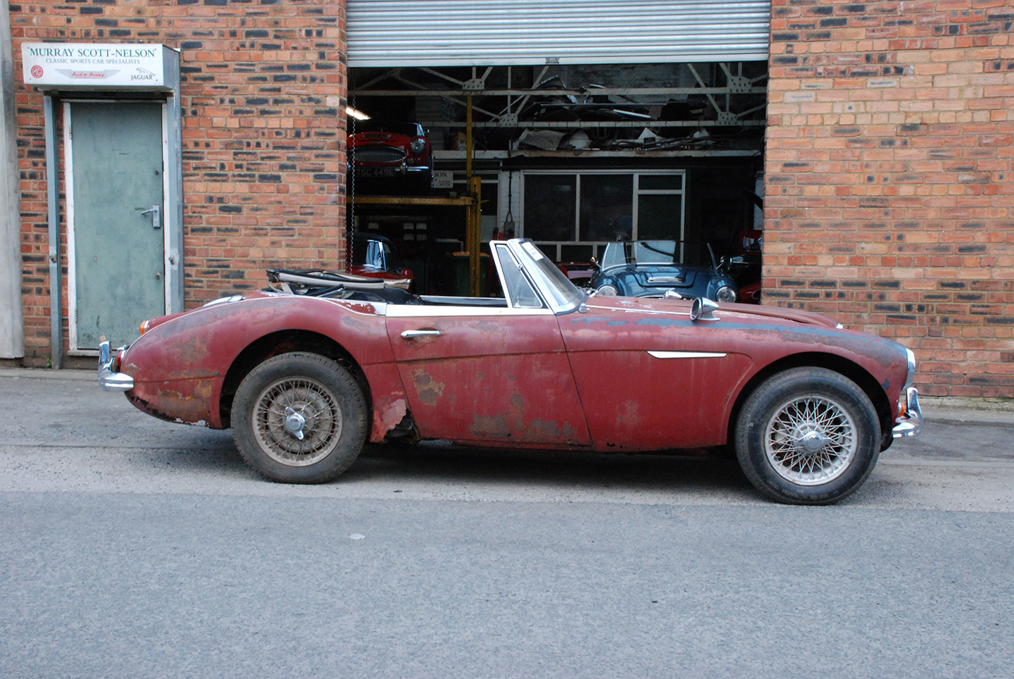 Austin Healey 3000 MK 3 Restoration Project For Sale Murray Scott