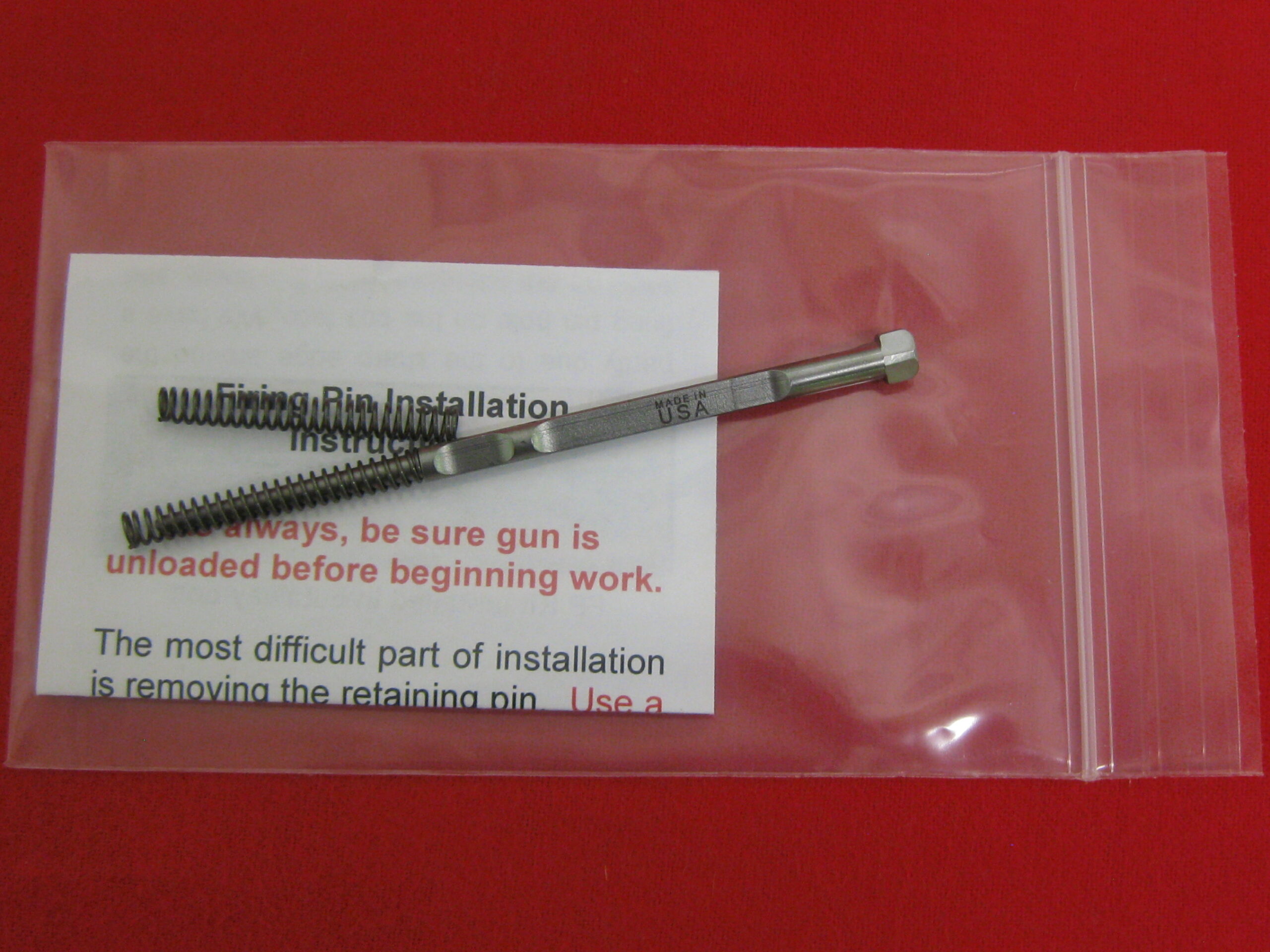 Post 1951 SKS Firing Pin Kit 001 Murray's Gunsmithing