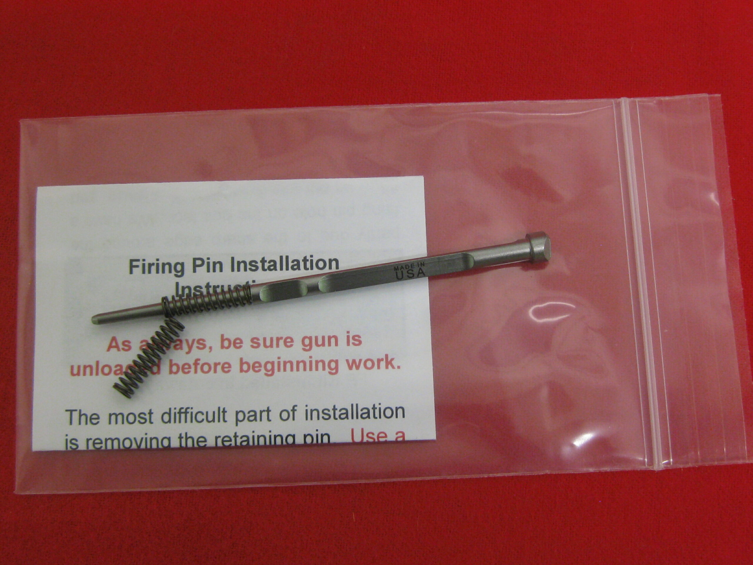 Pre 1951 SKS Firing Pin Kit 002 Murray's Gunsmithing