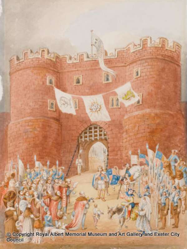 RICHARD III IN EXETERA PAINTING DISCOVERED murreyandblue