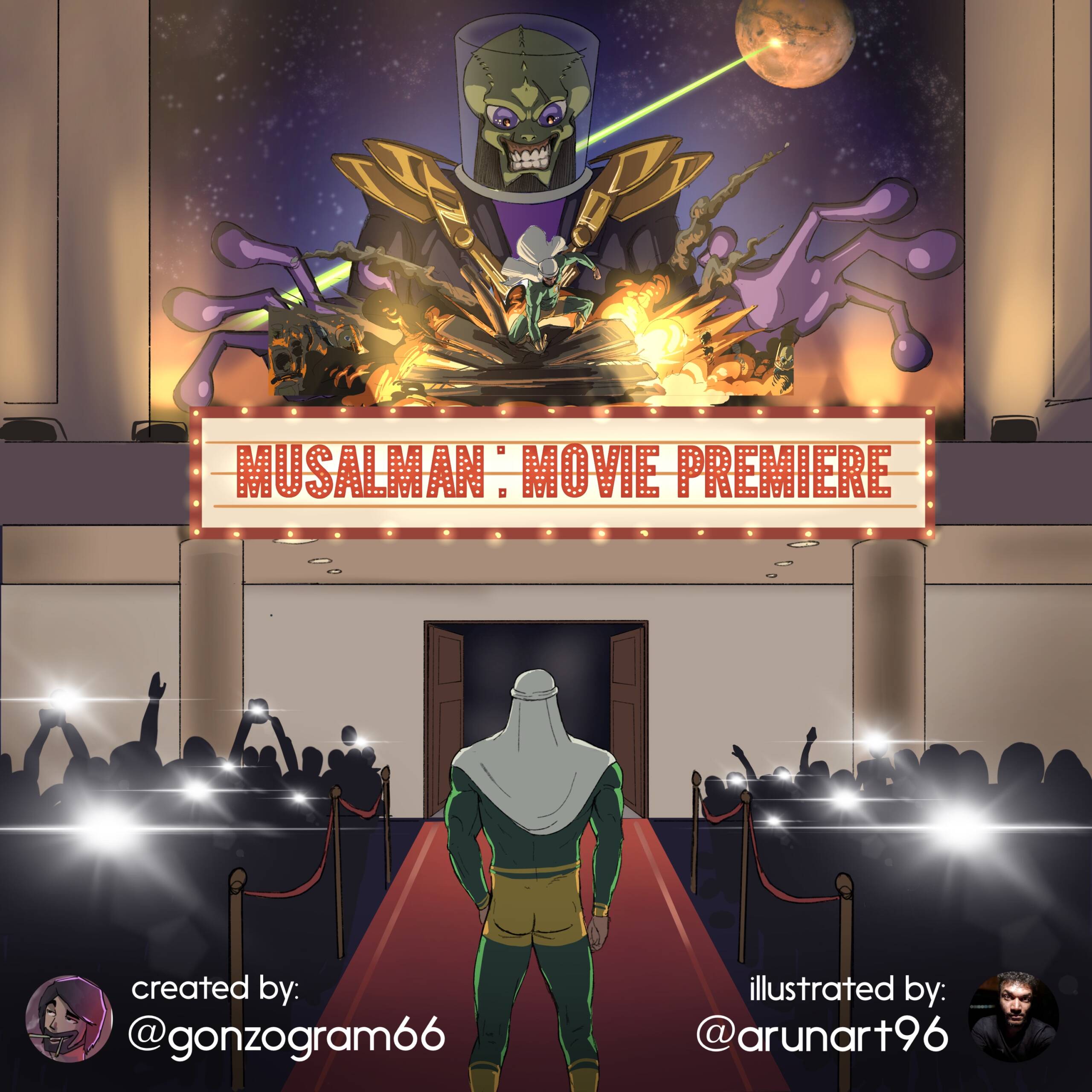 10. Musalman Movie Premiere – Musalman Comix