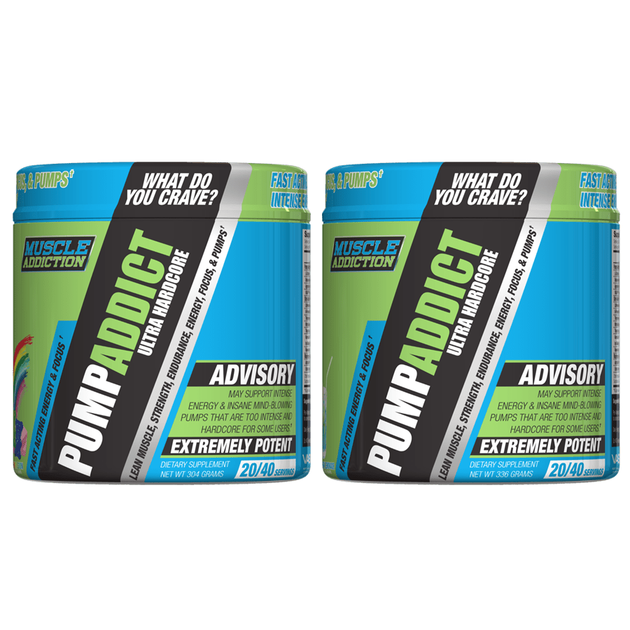 Pump Addict Ultra Hardcore 2 Pack Muscle Addiction