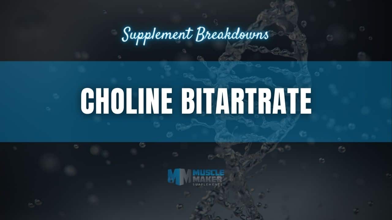 Choline Bitartrate Supplement Breakdowns