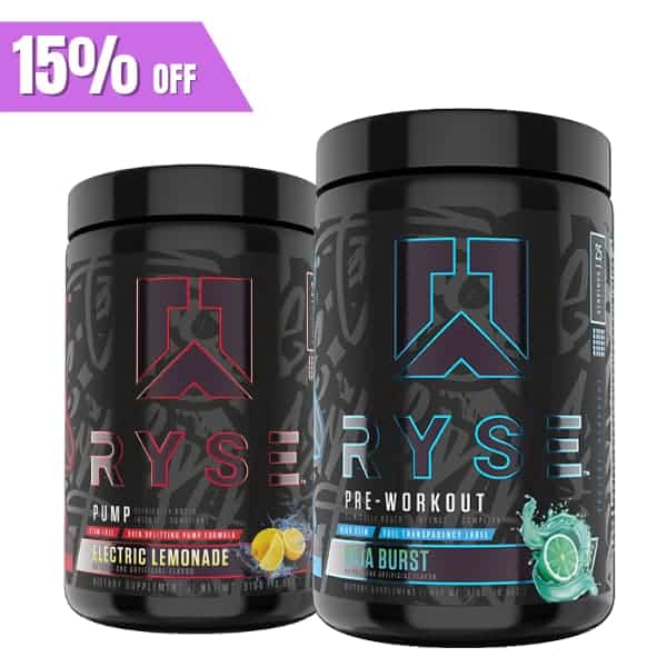 Ryse Ultimate Pre Workout Stack Muscle Maker Supplements