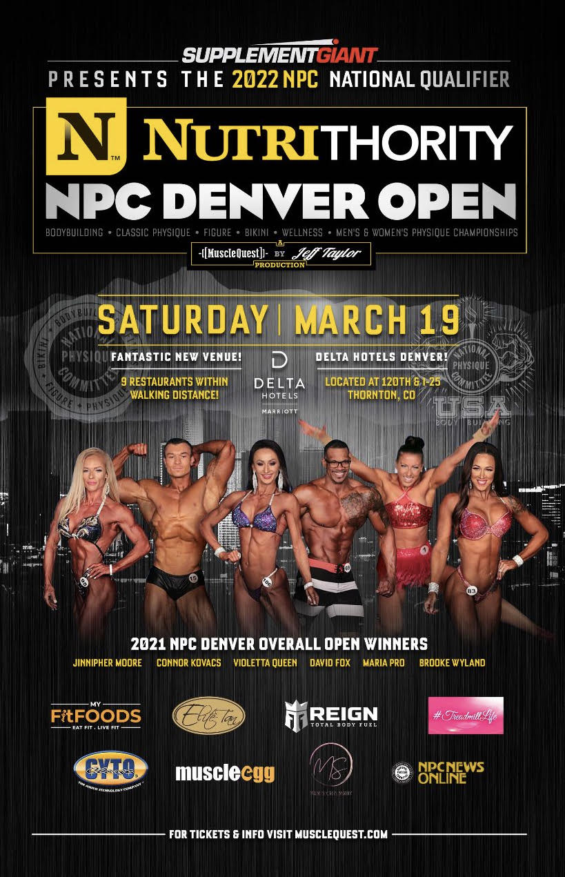 Denver Npc Show 2023 Npc Nutrithority Denver Open#Https://Musclequest.holdmyticket.com | Muscle Quest