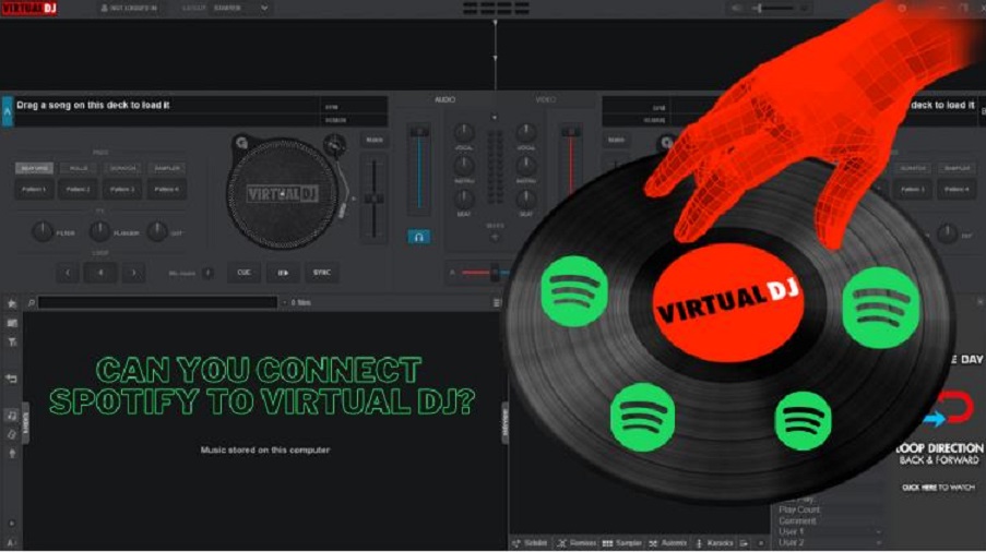 Can you connect Spotify to Virtual DJ?