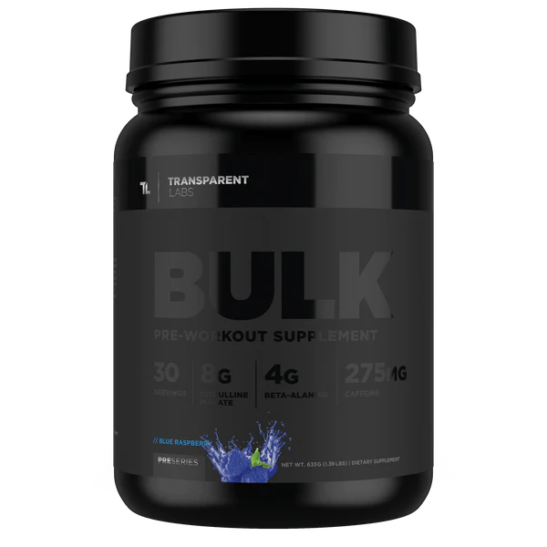 Transparent Labs Review Protéine de lactosérum, préentraînement