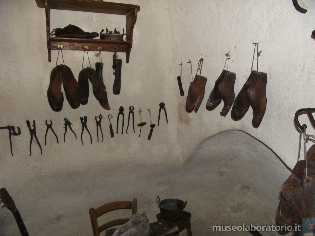 Calzolaio Museo Laboratorio della Civiltà Contadina di Matera