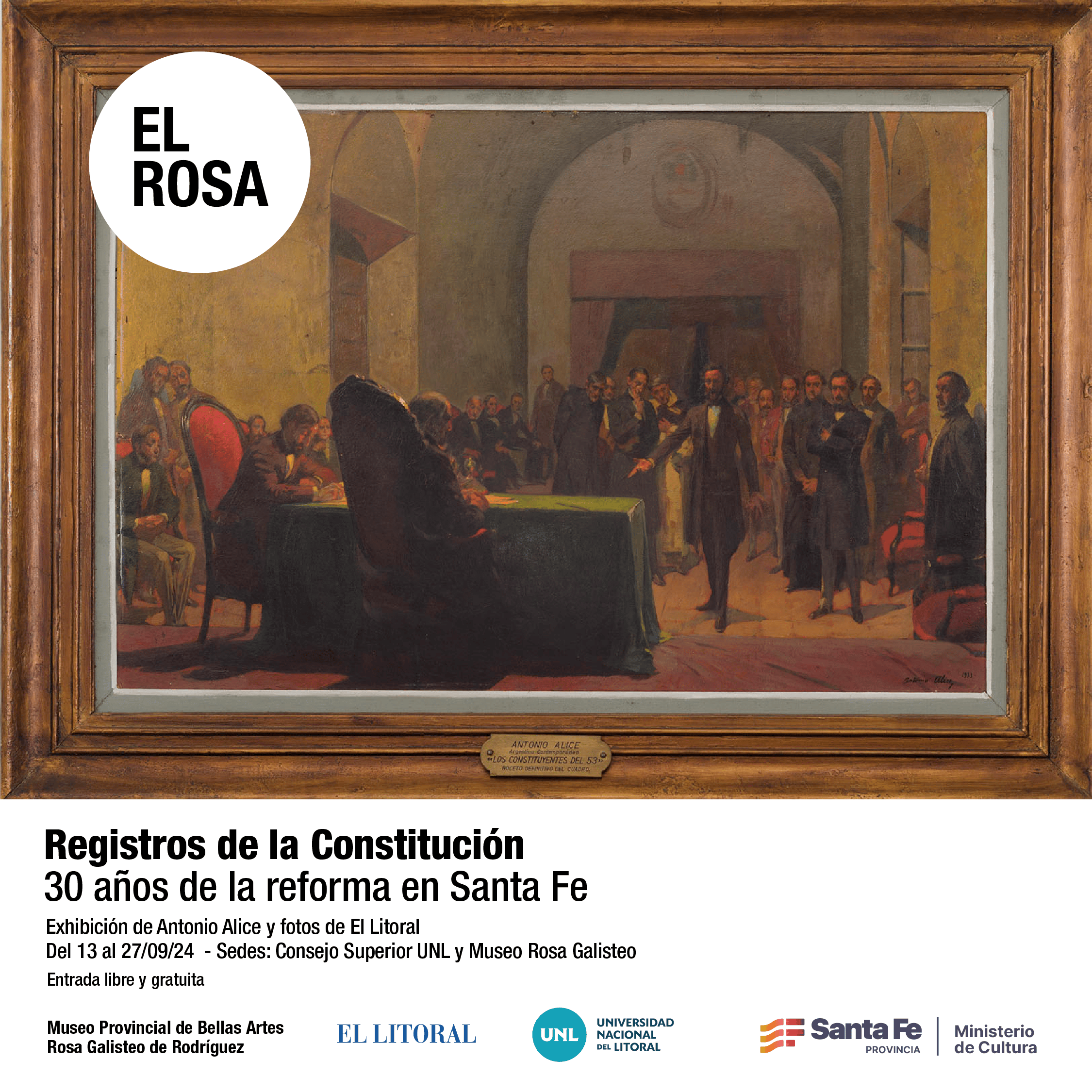 El Museo Rosa Galisteo, El Litoral y la UNL organizan una muestra por