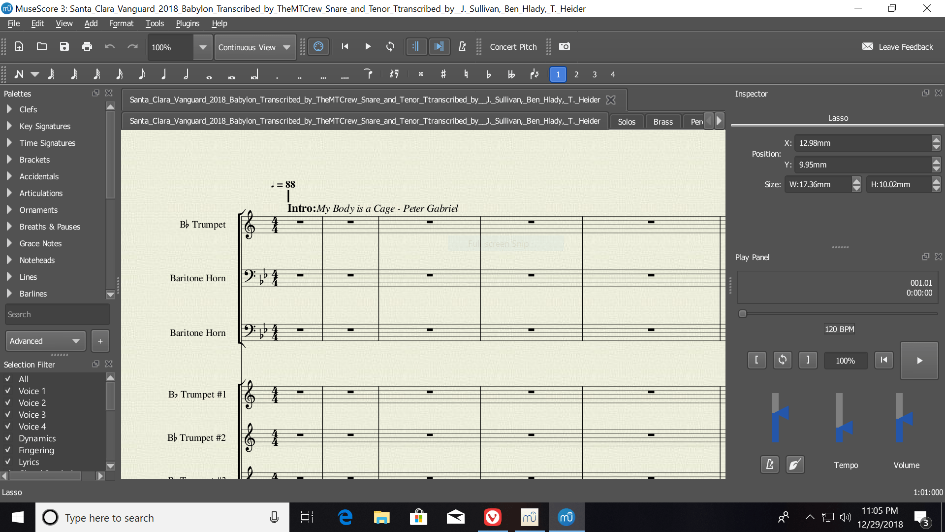 Tempo isn't following what I type MuseScore