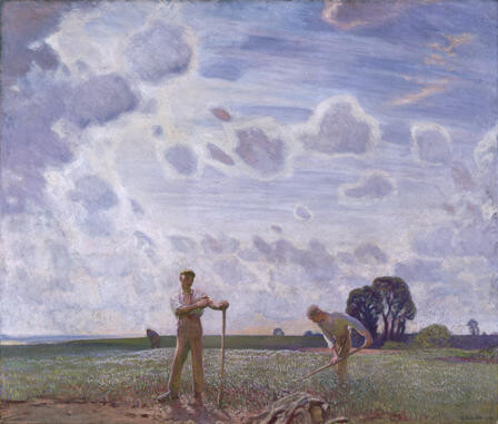 In The Fields In June Art Collections Online National Museum Wales