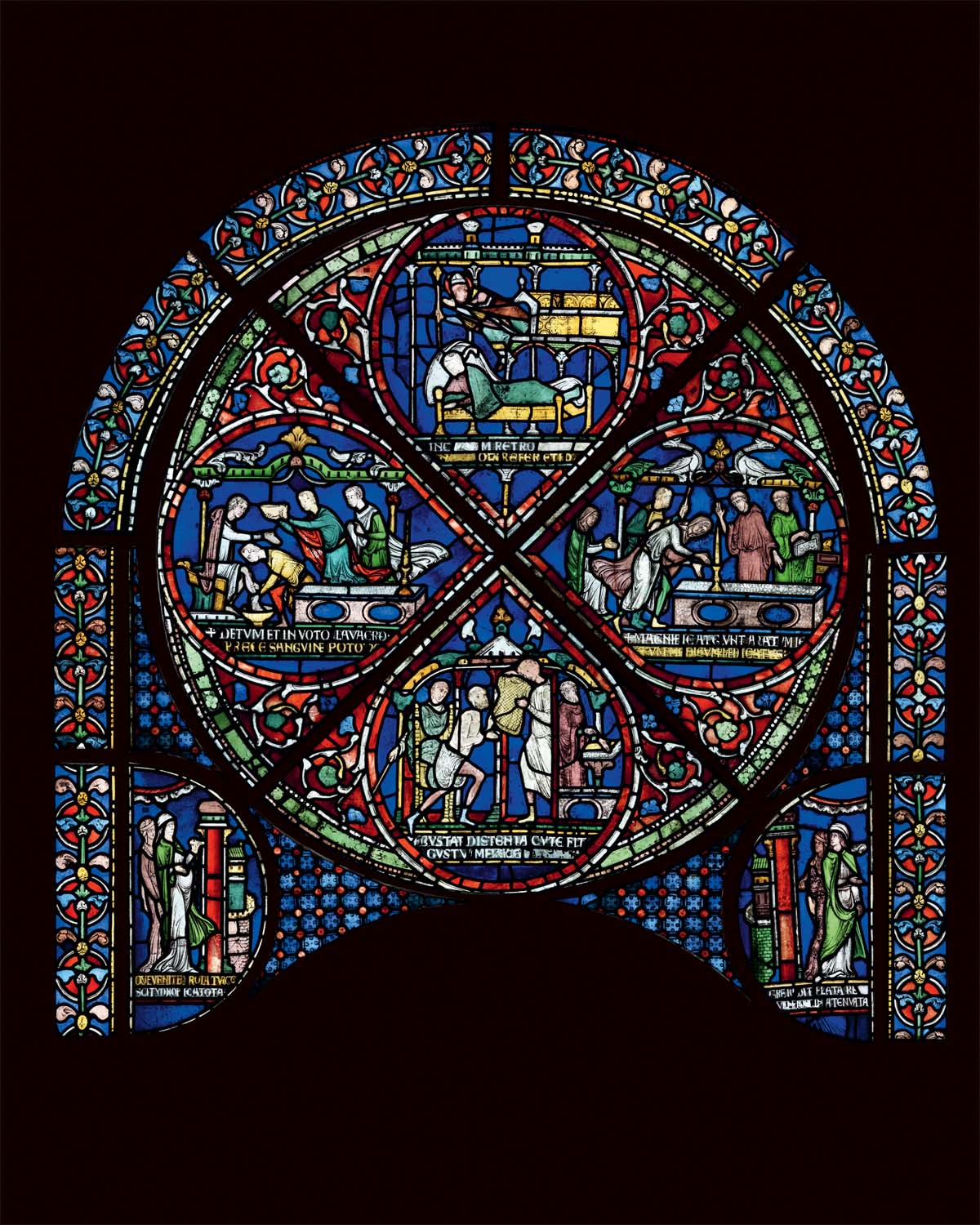 A stained glass graphic novel Medieval belief and the cult of Thomas