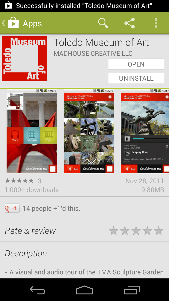 10,000 Best Museum Apps for Android Museum Nerd (>140)