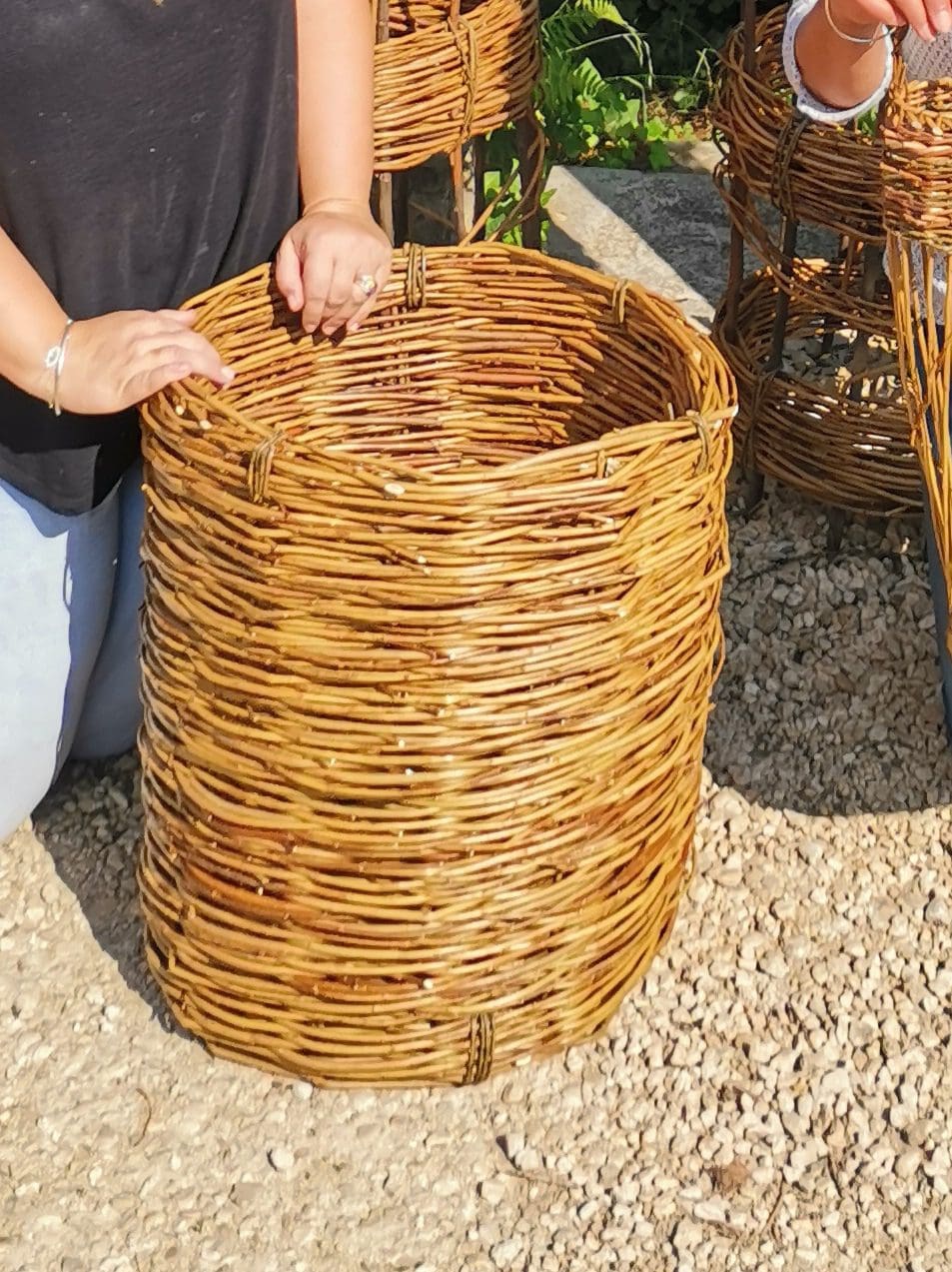 Large Willow Garden Planter Museum of East Dorset