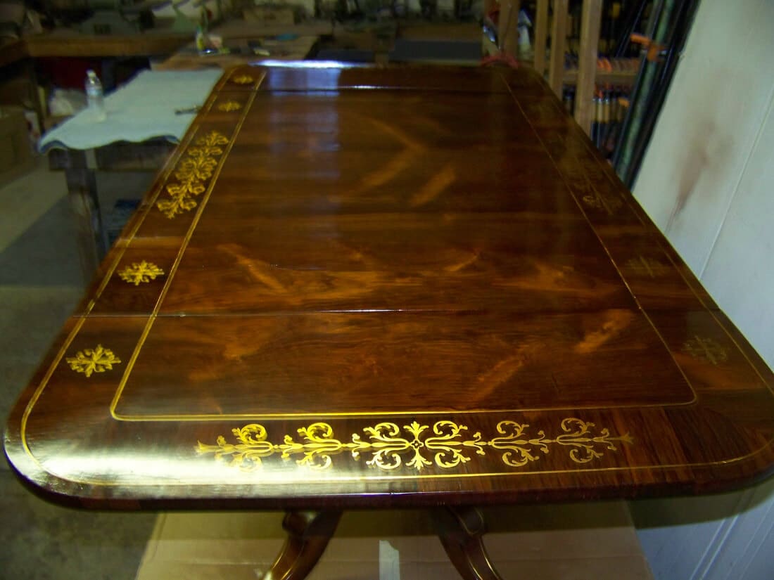 Coachella Valley Furniture Restoration Regency Table Museum Quality
