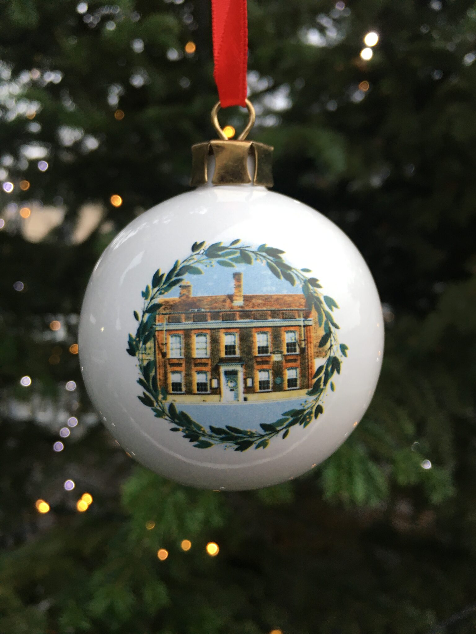 'Gainsborough's House' Porcelain Ornament — Museum Shops
