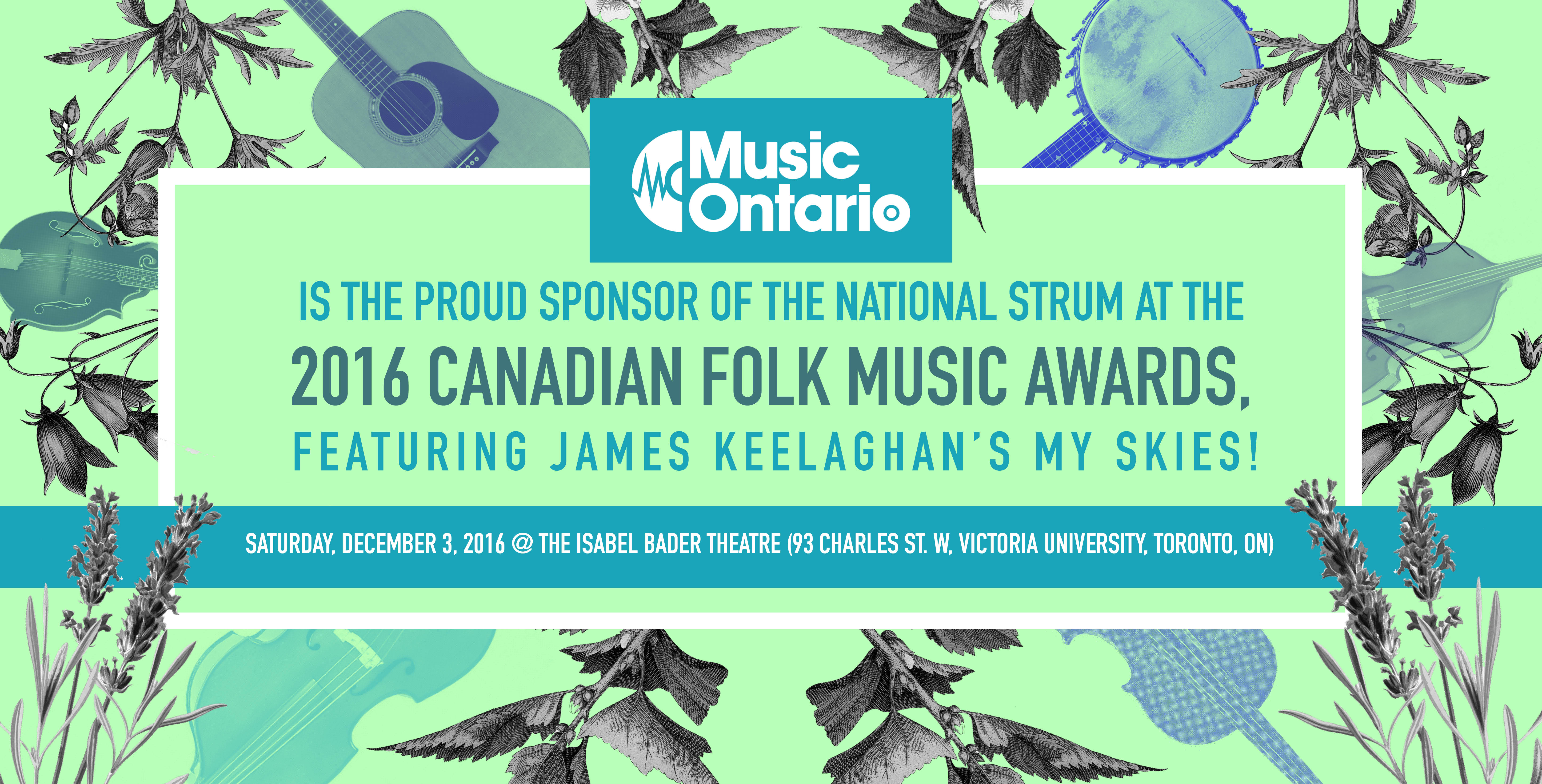 2016 Canadian Folk Music Awards musicontario.ca