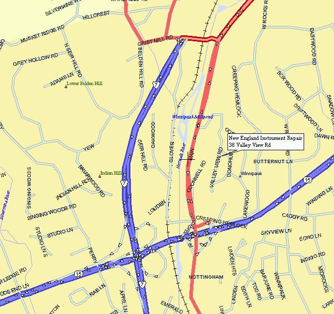 Directions to Frank DeVito