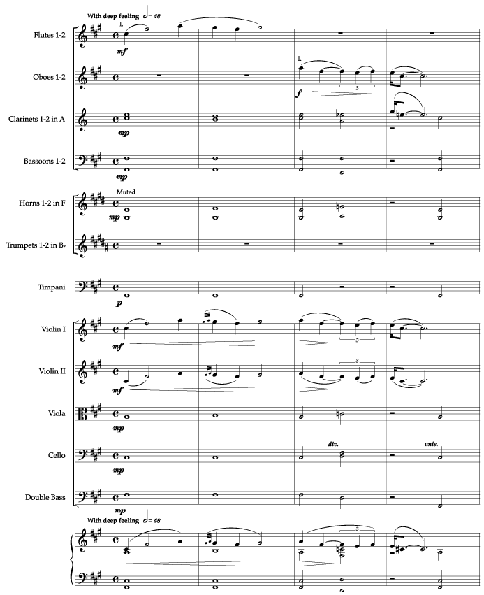 Orchestration One Possible Solution USC Thornton School of Music