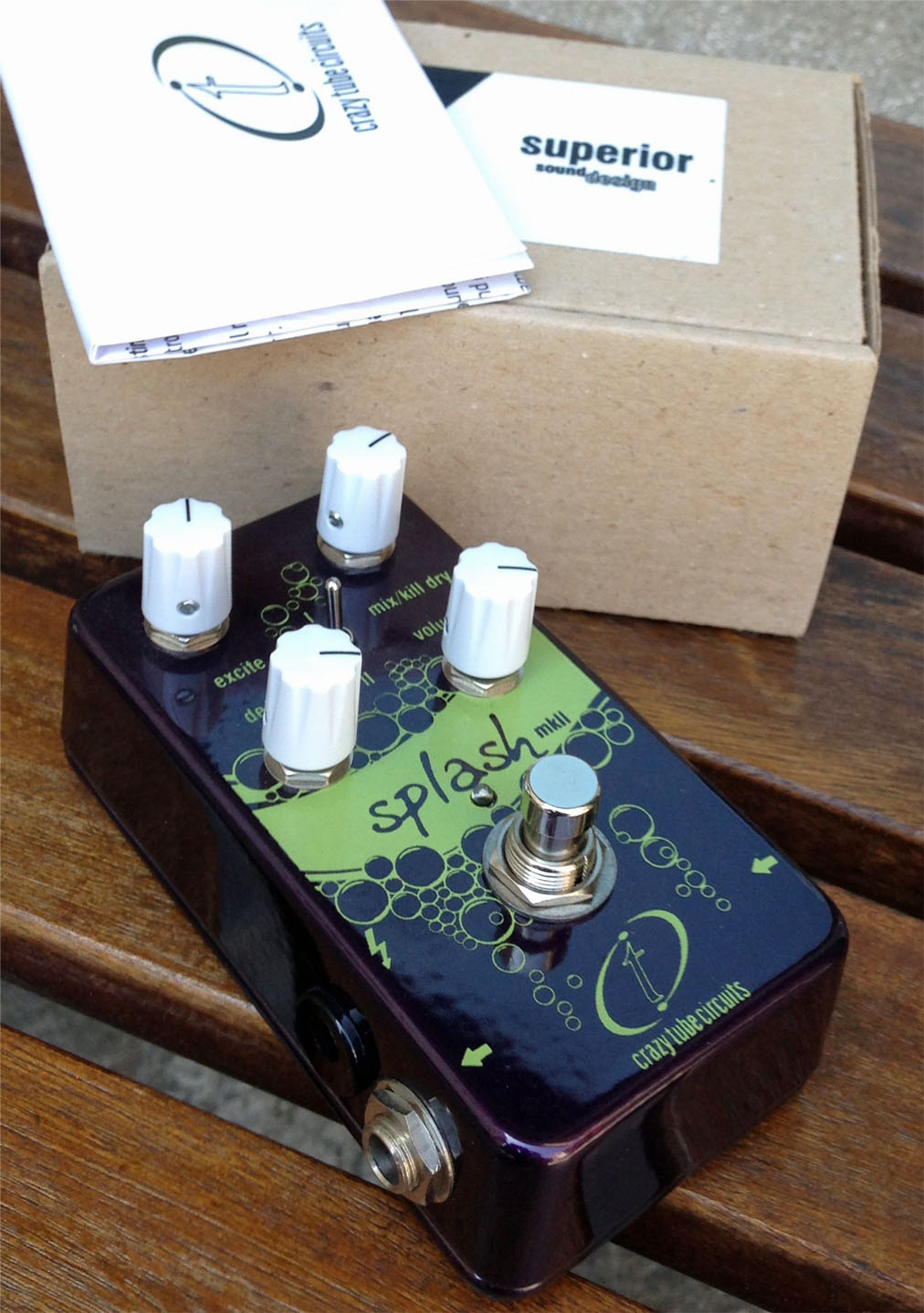 Crazy Tubes Circuit Splash musicalbox