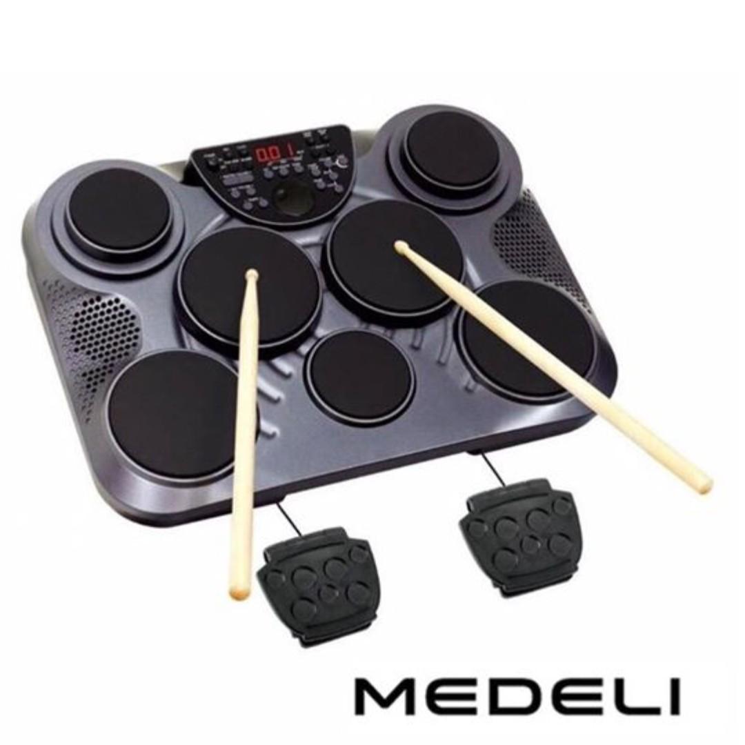 MEDELI DD315 TABLE TOP PORTABLE ELECTRONIC DRUM KIT Nepal Music Gallery