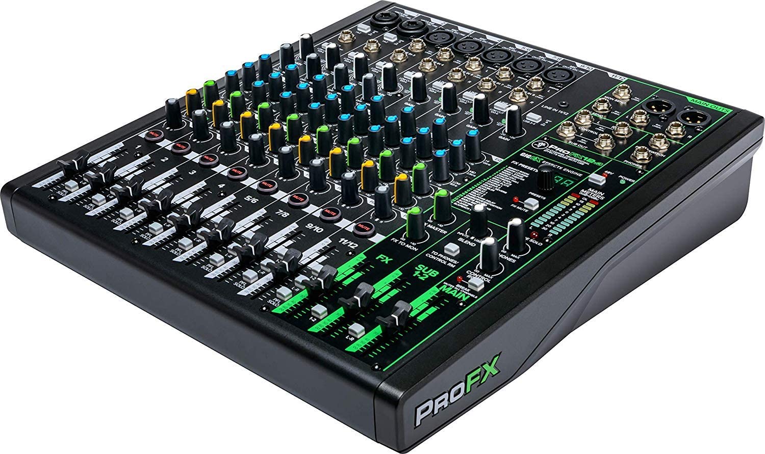 Mackie ProFXv3 Series, 12Channel Professional Effects Mixer with USB